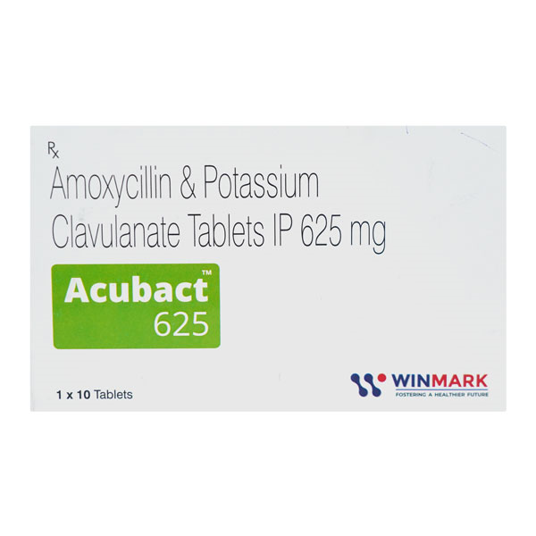 ACUBACT 625 Tablet Uses, Side effects, Price
